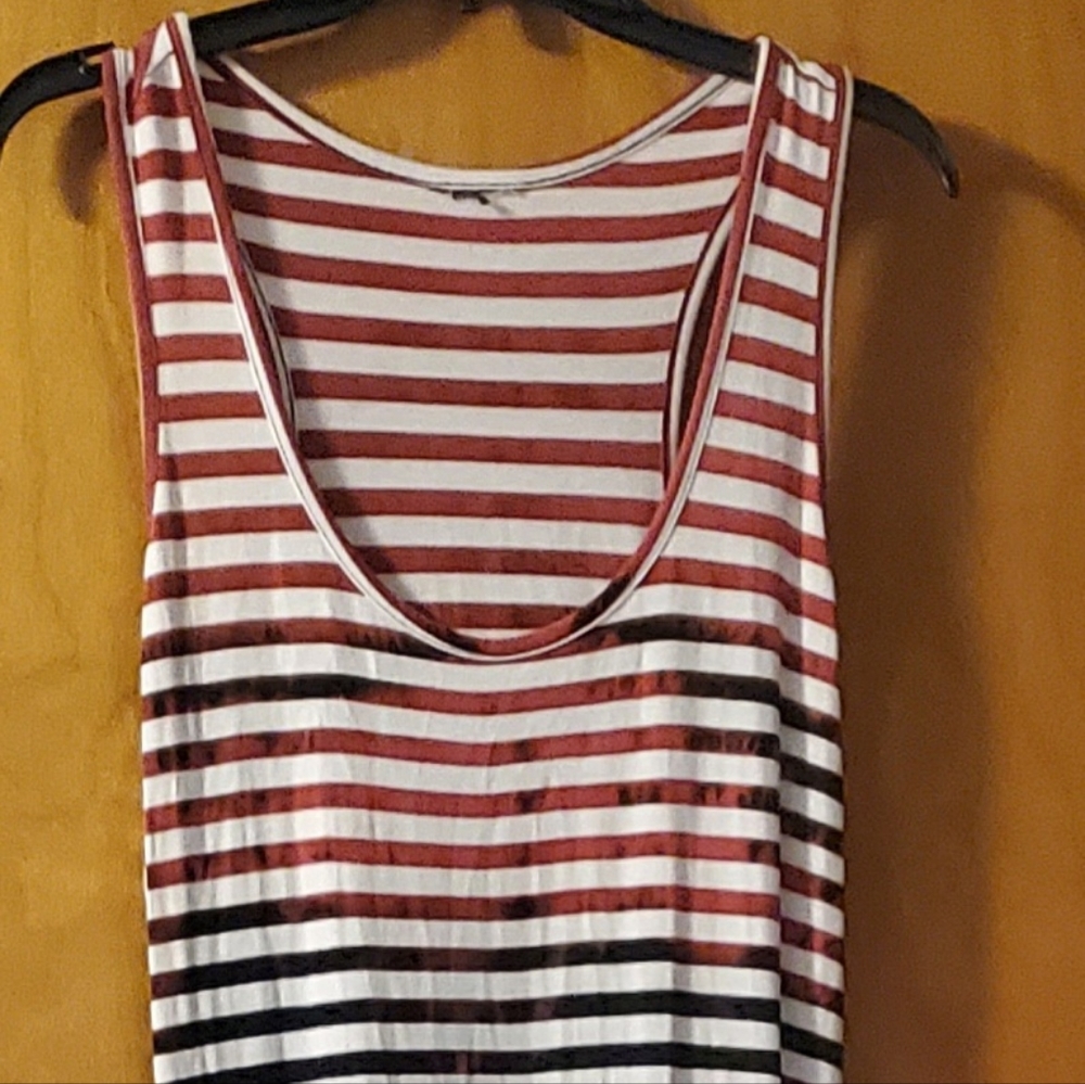 Maxi ombre tank dress